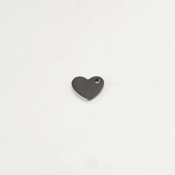 Jewelry Accessories Heart Pendant Stainless Steel Fine Polishing
