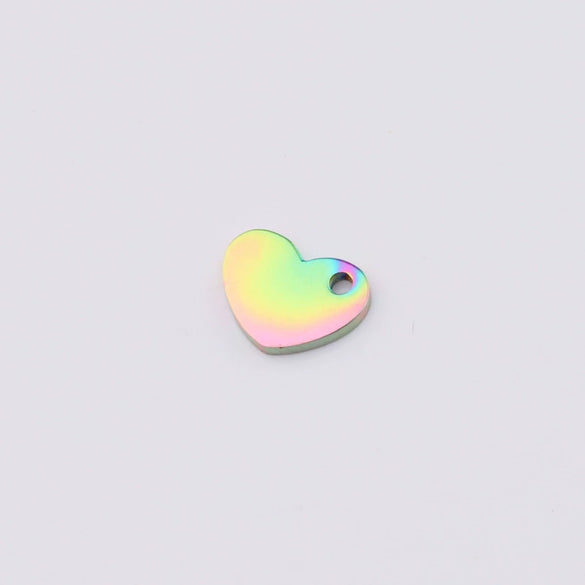 Jewelry Accessories Heart Pendant Stainless Steel Fine Polishing