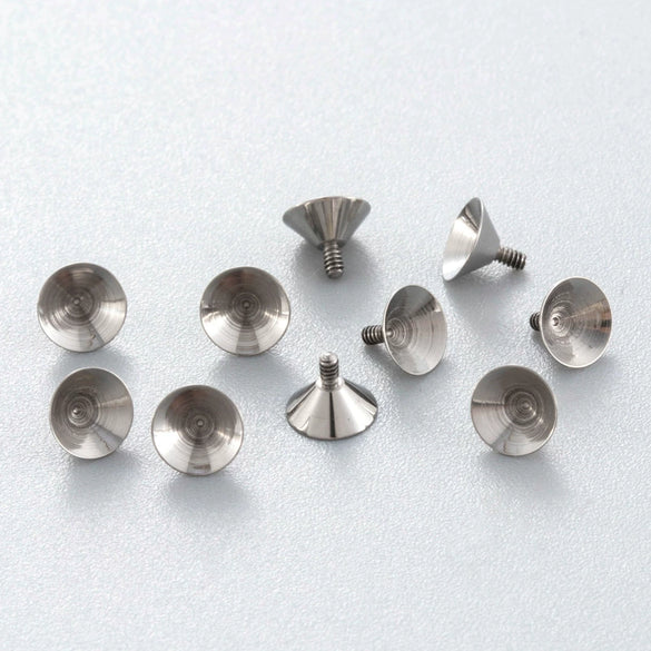 Jewelry Accessories Horseshoe Ring Titanium Alloy Fashion Geometric Polishing