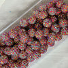 Jewelry Accessories Loose Beads Acrylic Ball Beaded For Diy Bracelet Key Chain Pendant