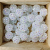 Jewelry Accessories Loose Beads Acrylic Ball Beaded For Diy Bracelet Key Chain Pendant