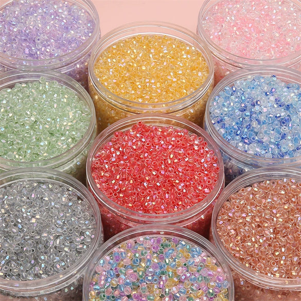 Jewelry Accessories Loose Beads Glass Glaze Magic Diamond Crystal Diy Handmade