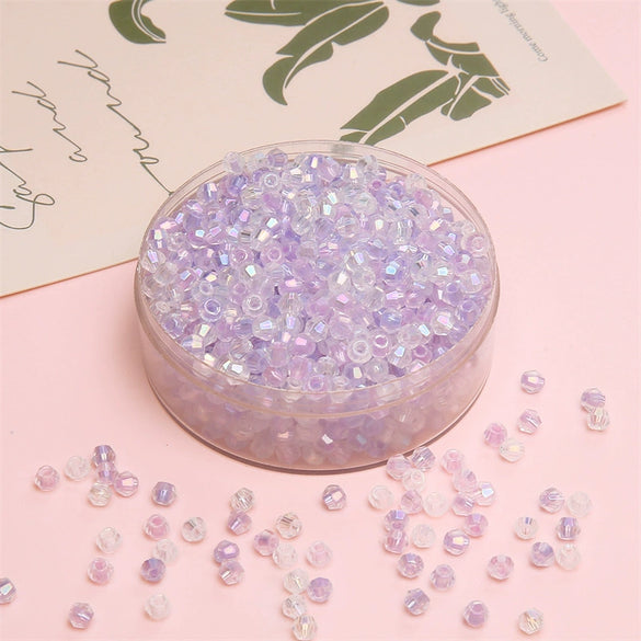 Jewelry Accessories Loose Beads Glass Glaze Magic Diamond Crystal Diy Handmade