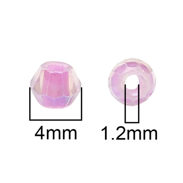 Jewelry Accessories Loose Beads Glass Glaze Magic Diamond Crystal Diy Handmade