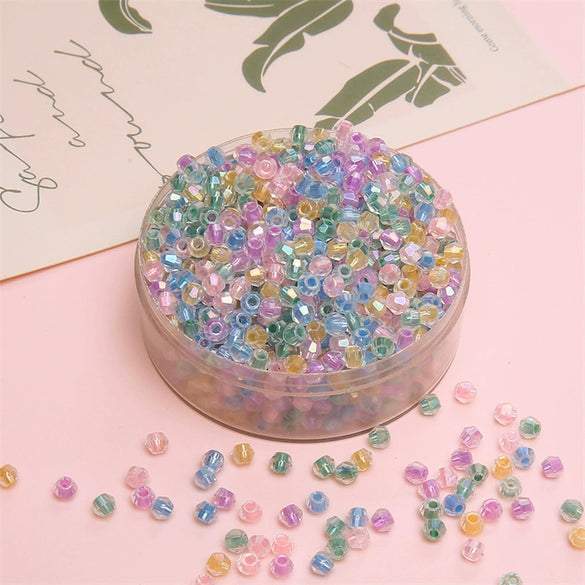 Jewelry Accessories Loose Beads Glass Glaze Magic Diamond Crystal Diy Handmade