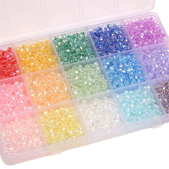 Jewelry Accessories Loose Beads Glass Glaze Magic Diamond Crystal Diy Handmade