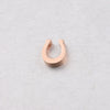 Jewelry Accessories Loose Beads Stainless Steel Horseshoe Small Hole Mirror Polished Pendant
