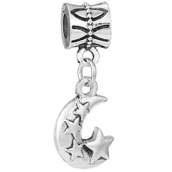 Jewelry Accessories Metal Astronaut Star Moon Robot Loose Beads Electroplated Totem Creative Diy Scifi Cute