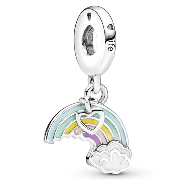 Jewelry Accessories Metal Ferris Wheel Beaded Pendant With Totem Pattern Electroplating Design From Factory