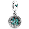 Jewelry Accessories Metal Ferris Wheel Beaded Pendant With Totem Pattern Electroplating Design From Factory