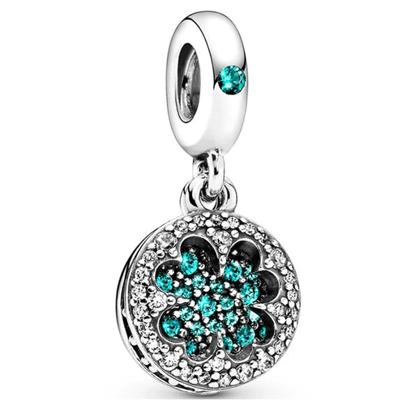Jewelry Accessories Metal Ferris Wheel Beaded Pendant With Totem Pattern Electroplating Design From Factory
