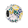 Jewelry Accessories Metal Ferris Wheel Beaded Pendant With Totem Pattern Electroplating Design From Factory
