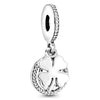 Jewelry Accessories Metal Ferris Wheel Beaded Pendant With Totem Pattern Electroplating Design From Factory