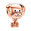 Jewelry Accessories Metal Letter Family Pendant Rose Gold Plated Totem Charm Bracelet