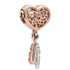 Jewelry Accessories Metal Letter Family Pendant Rose Gold Plated Totem Charm Bracelet