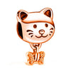 Jewelry Accessories Metal Letter Family Pendant Rose Gold Plated Totem Charm Bracelet