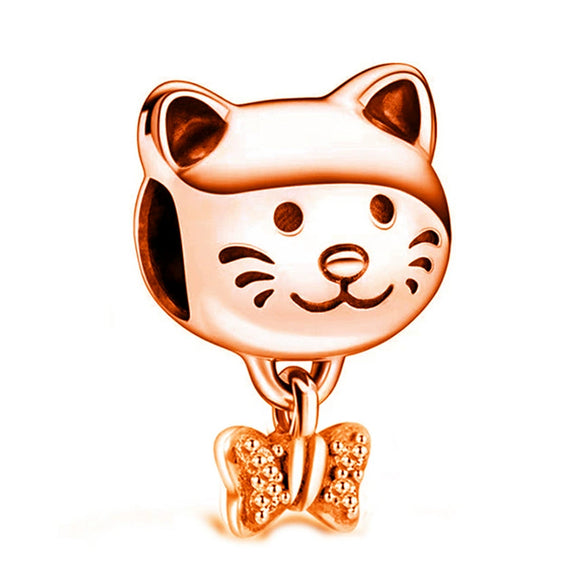 Jewelry Accessories Metal Letter Family Pendant Rose Gold Plated Totem Charm Bracelet