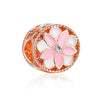 Jewelry Accessories Metal Letter Family Pendant Rose Gold Plated Totem Charm Bracelet