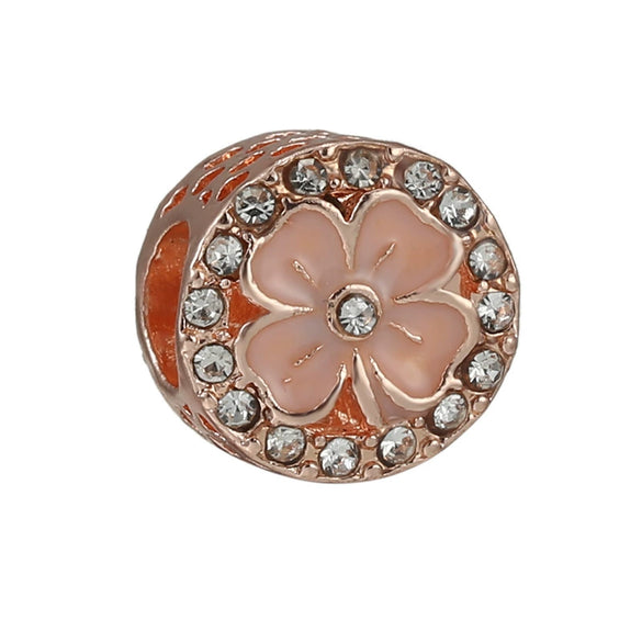 Jewelry Accessories Metal Letter Family Pendant Rose Gold Plated Totem Charm Bracelet