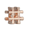 Jewelry Accessories Metal Letter Family Pendant Rose Gold Plated Totem Charm Bracelet