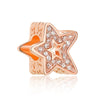Jewelry Accessories Metal Letter Family Pendant Rose Gold Plated Totem Charm Bracelet