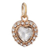 Jewelry Accessories Metal Love Pendant With Totem Pattern Electroplated