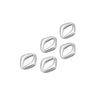 Jewelry Accessories Metal Oval Pendant Electroplating Ring Earrings Bracelet Necklace Accessories