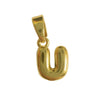 Jewelry Accessories Mini Necklace Pendant English Letter Bubble Stainless Steel Electroplated