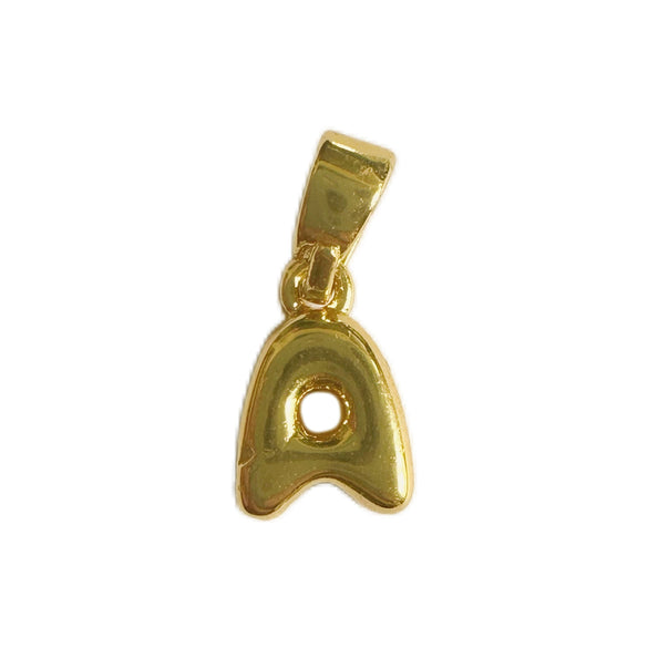 Jewelry Accessories Mini Necklace Pendant English Letter Bubble Stainless Steel Electroplated
