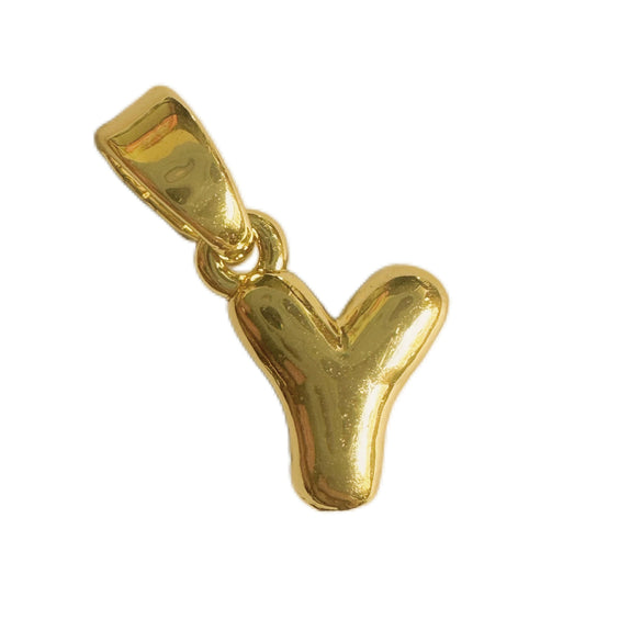 Jewelry Accessories Mini Necklace Pendant English Letter Bubble Stainless Steel Electroplated