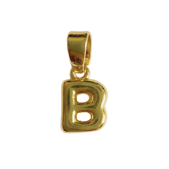 Jewelry Accessories Mini Necklace Pendant English Letter Bubble Stainless Steel Electroplated