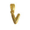 Jewelry Accessories Mini Necklace Pendant English Letter Bubble Stainless Steel Electroplated
