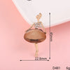 Jewelry Accessories Mobile Phone Shell With Angel Elf Pattern Alloy Handmade Electroplating