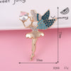 Jewelry Accessories Mobile Phone Shell With Angel Elf Pattern Alloy Handmade Electroplating