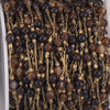 Jewelry Accessories Natural Stone Stainless Steel Chain With Vacuum Gold Plating Electroplating