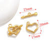 Jewelry Accessories Necklace And Bracelet Buckles Stainless Steel Electroplating Gold Finishing