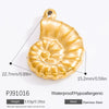 Jewelry Accessories Necklace Bracelet Love Coral Pattern Titanium Steel Electroplated