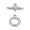 Jewelry Accessories Necklace Buckle Bracelet Buckle Stainless Steel Geometric Electroplated