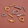 Jewelry Accessories Necklace Buckle Bracelet Buckle Stainless Steel Geometric Electroplated