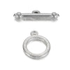 Jewelry Accessories Necklace Buckle Bracelet Buckle Stainless Steel Geometric Electroplated