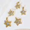 Jewelry Accessories Necklace Pendant Women's Diamond Fivepointed Star Electroplated Copper