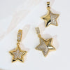 Jewelry Accessories Necklace Pendant Women's Diamond Fivepointed Star Electroplated Copper