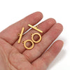 Jewelry Accessories O Buckle Stainless Steel Polished Flat Line Round Electroplated