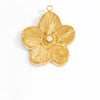 Jewelry Accessories Ocean Series Pendant Stainless Steel 18K Gold Non Fading Electroplated Minimalist