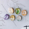 Jewelry Accessories Oil Painting Style Faceted Resin Earrings Hairpin Mobile Phone Case Material