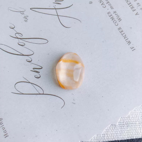 Jewelry Accessories Oil Painting Style Faceted Resin Earrings Hairpin Mobile Phone Case Material