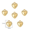 Jewelry Accessories Peach Heart Pendant Plastic Resin Electroplated Handmade Diy