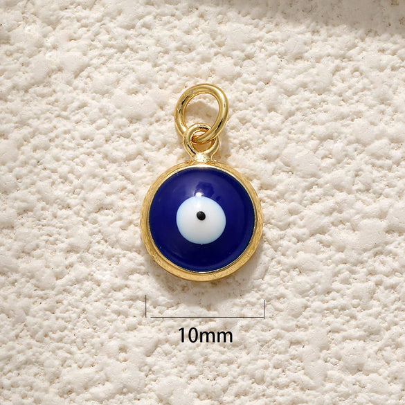 Jewelry Accessories Pendant Copper Inlay Devil's Eye Turkish Blue Eyes
