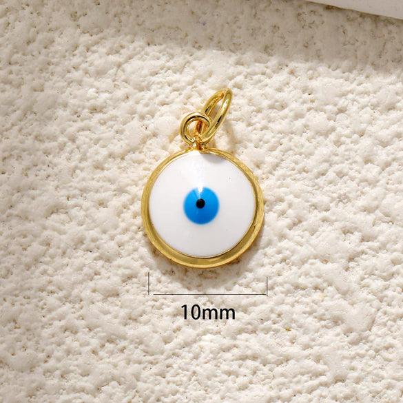 Jewelry Accessories Pendant Copper Inlay Devil's Eye Turkish Blue Eyes