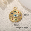 Jewelry Accessories Pendant Copper Inlay Devil's Eye Turkish Blue Eyes